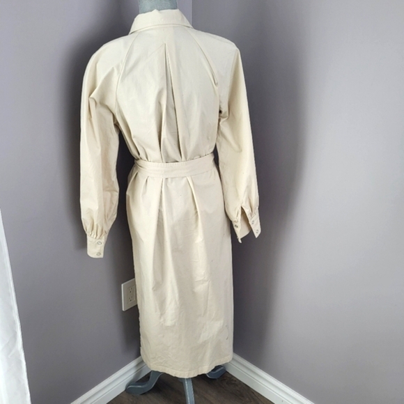 Banana Republic Beige Twill Utility Shirtdress - Picture 4 of 12
